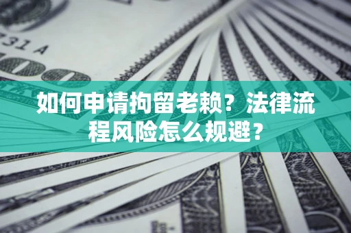 北京如何申请拘留老赖？法律流程风险怎么规避？