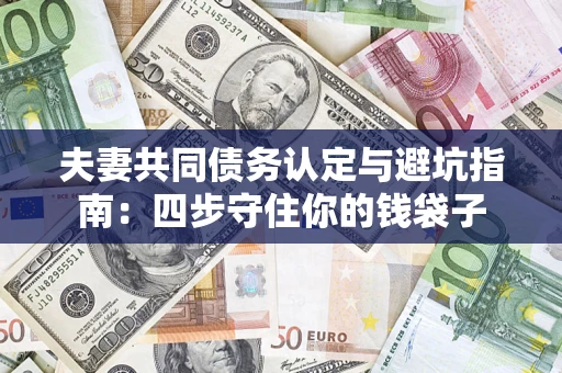 北京夫妻共同债务认定与避坑指南：四步守住你的钱袋子