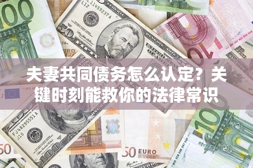北京夫妻共同债务怎么认定？关键时刻能救你的法律常识