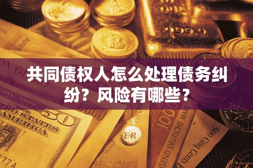 北京共同债权人怎么处理债务纠纷？风险有哪些？